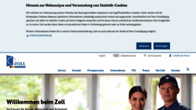 What Zoll.de website looked like in 2023 (2 years ago)