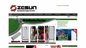 What Zesunsub.com website looked like in 2023 (1 year ago)