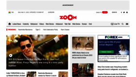 What Zoomtventertainment.com website looked like in 2023 (1 year ago)