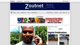 What Zoutnet.co.za website looked like in 2023 (1 year ago)