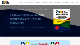 What Zonesofregulation.com website looked like in 2023 (1 year ago)