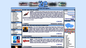 What Zelpage.cz website looked like in 2023 (1 year ago)