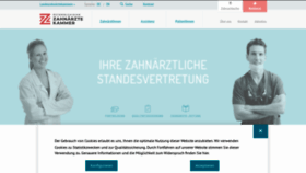 What Zahnaerztekammer.at website looked like in 2023 (1 year ago)