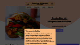 What Zuckerjagdwurst.com website looked like in 2023 (1 year ago)