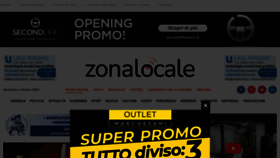 What Zonalocale.it website looked like in 2023 (1 year ago)
