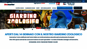 What Zoomarine.it website looked like in 2023 (2 years ago)