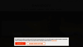 What Zinodavidoff.com website looked like in 2023 (1 year ago)