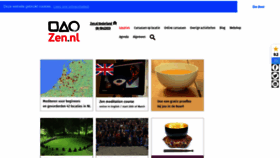 What Zen.nl website looked like in 2023 (1 year ago)