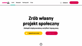 What Zwolnienizteorii.pl website looked like in 2023 (1 year ago)
