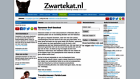What Zwartekat.nl website looked like in 2023 (1 year ago)