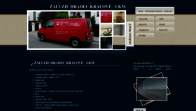 What Zaluzie-lkm.cz website looked like in 2023 (1 year ago)