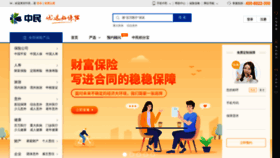 What Zhongmin.cn website looked like in 2023 (This year)