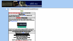 What Z80.eu website looked like in 2023 (This year)