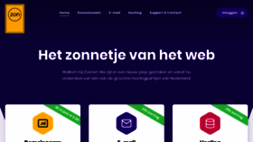 What Zonnet.nl website looked like in 2023 (This year)