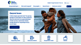 What Zorgenzekerheid.nl website looked like in 2023 (This year)