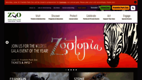 What Zoonewengland.org website looked like in 2023 (2 years ago)