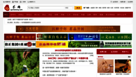 What Zgchawang.com website looked like in 2023 (This year)