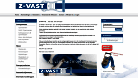 What Zvast.nl website looked like in 2023 (This year)