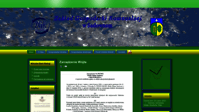 What Zgksadowne.pl website looked like in 2023 (This year)