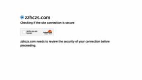 What Zzhczs.com website looked like in 2023 (This year)