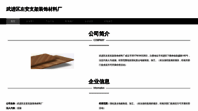 What Zuoanzhijia.com website looked like in 2023 (This year)