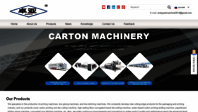 What Zycartonmachine.com website looked like in 2023 (This year)