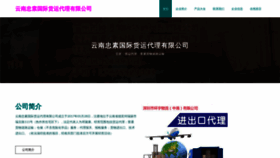 What Zhongsuguoji.com website looked like in 2023 (This year)