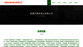 What Zhaotongyongan.com website looked like in 2023 (This year)