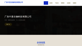 What Zhongyiwugou.com website looked like in 2023 (This year)