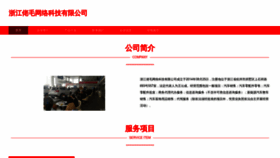 What Zjlaomao.com website looked like in 2023 (This year)