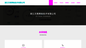 What Zjtianjian.com website looked like in 2023 (This year)