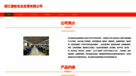 What Zjyuanqin.com website looked like in 2023 (This year)
