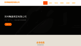 What Zztaoji.com website looked like in 2023 (This year)