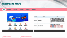 What Zjshixian.com website looked like in 2023 (This year)