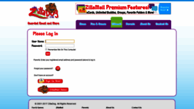 What Zilladog.net website looked like in 2023 (This year)