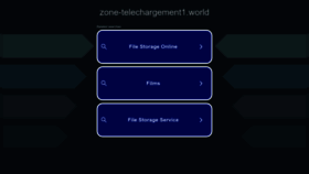 What Zone-telechargement1.world website looked like in 2023 (This year)