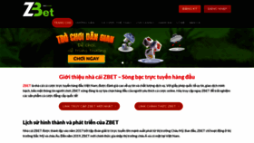 What Zbet.name website looked like in 2023 (1 year ago)