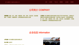 What Zibawms.cn website looked like in 2023 (This year)