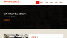 What Zbjielida.cn website looked like in 2023 (This year)