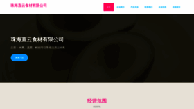 What Zhiyunec.cn website looked like in 2023 (This year)