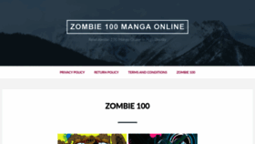 What Zombie100.online website looked like in 2023 (This year)