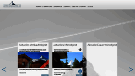 What Zermatthomes.ch website looked like in 2023 (This year)