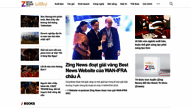 What Znews.vn website looked like in 2023 (This year)