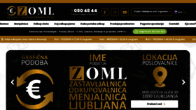 What Zastavljalnica-ljubljana.si website looks like in 2024 