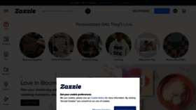What Zazzle.ca website looks like in 2024 