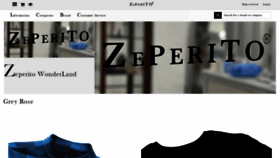 What Zeperito.com website looks like in 2024 