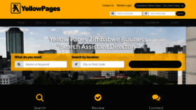 What Zimyellow.com website looks like in 2024 