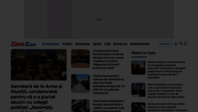 What Ziareromania.ro website looked like in 2024 (2 years ago)