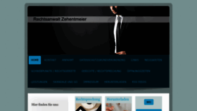 What Zehentmeier.com website looks like in 2024 