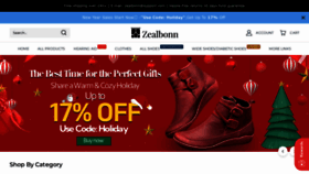 What Zealbonn.com website looked like in 2024 (1 year ago)